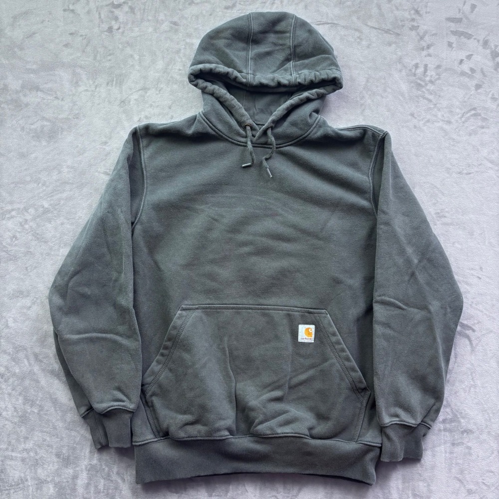 Carhartt Rain Defender Loose Fit Hoodie Mens Medium Carbon Grey Sweatshirt